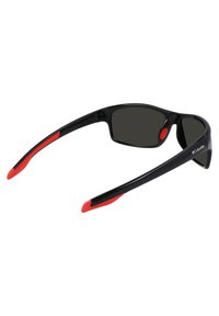 Columbia BURR - Occhiali da sole - shiny black/red orange revo