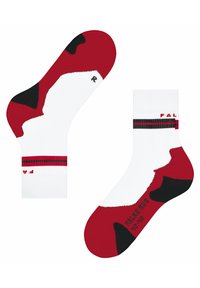FALKE RU5 RUNNING LIGHT CUSHIONING - Sportsocken - white