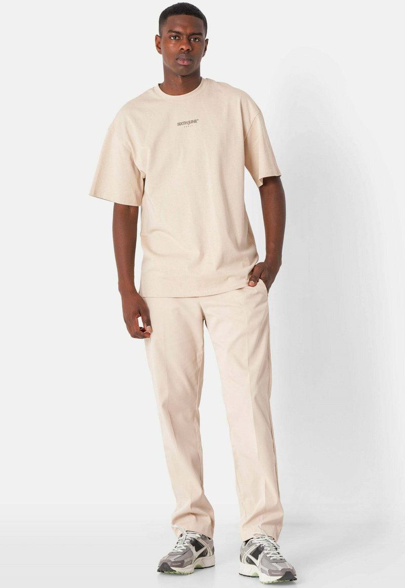 Sixth June T-shirt print beige Sixth June T-shirt print beige