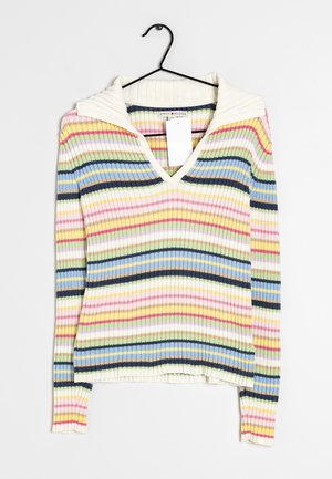 Striktrøje - multi-coloured