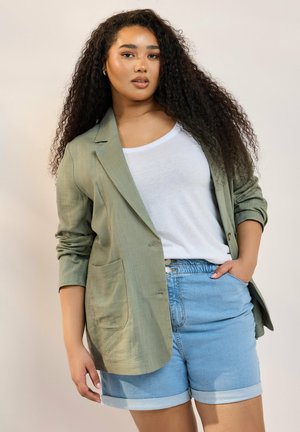 Short coat - khaki
