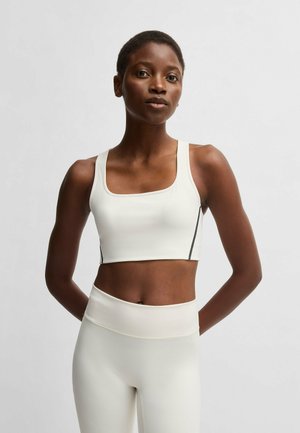 Medium support sports bra - natural eighteen