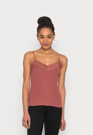 ONLTILDE SINGLET - Top - apple butter