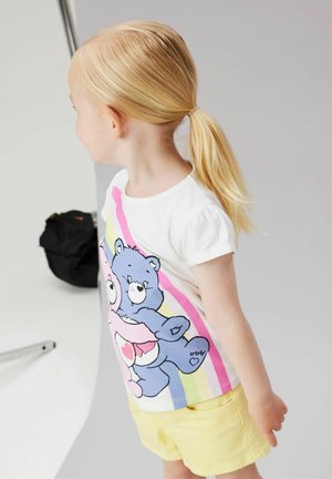 Name it, T-SHIRT CARE BEARS - T-shirt imprimé - bright white