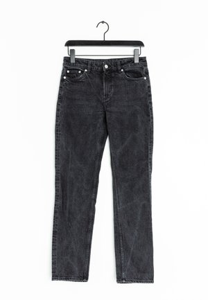 Weekday Jeans Straight Leg - black