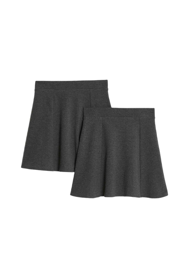 Vintage MARK and SPENCER Jupe midi évasée grise en laine