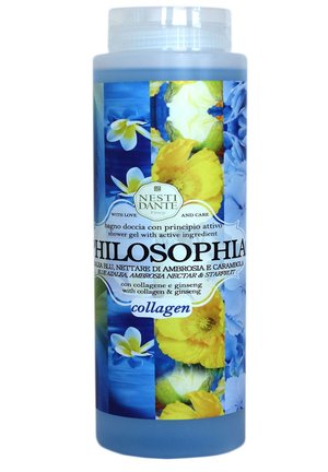 PHILOSOPHIA COLLAGEN SHOWER GEL - Shower gel - blau