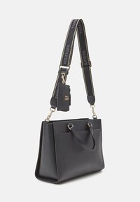 Tommy Hilfiger SATCHEL SET - Håndtasker - black