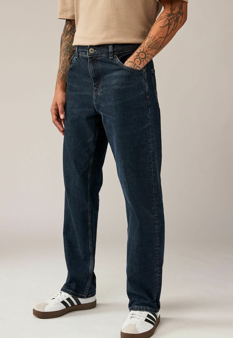 Next CLASSIC STRETCH - Straight leg -farkut - blue dark rinse