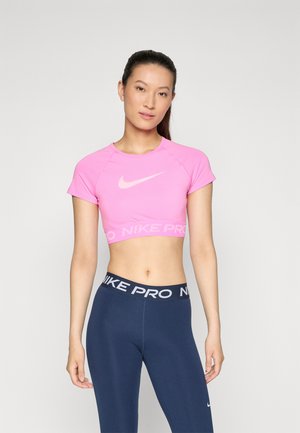 Nike Performance TOP - Sports T-shirt - playful pink/pink foam/white