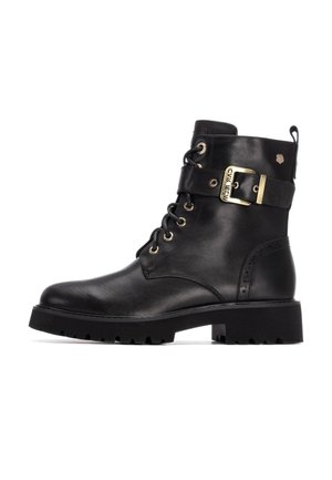Botines con plataforma - black