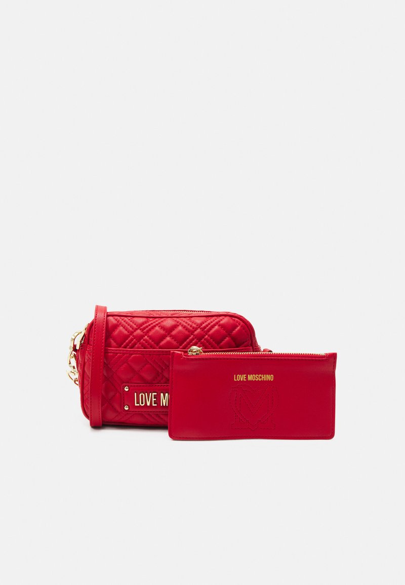 Love Moschino QUILTED Across body bag rosso/red Zalando.co.uk