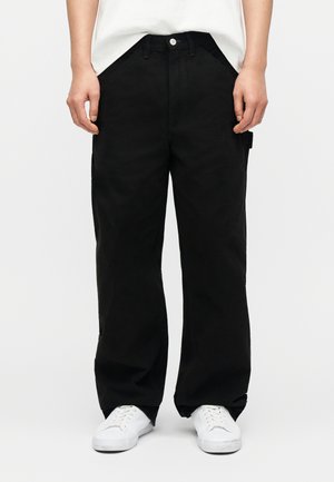 WOVEN PANTS - Bukser - polo black