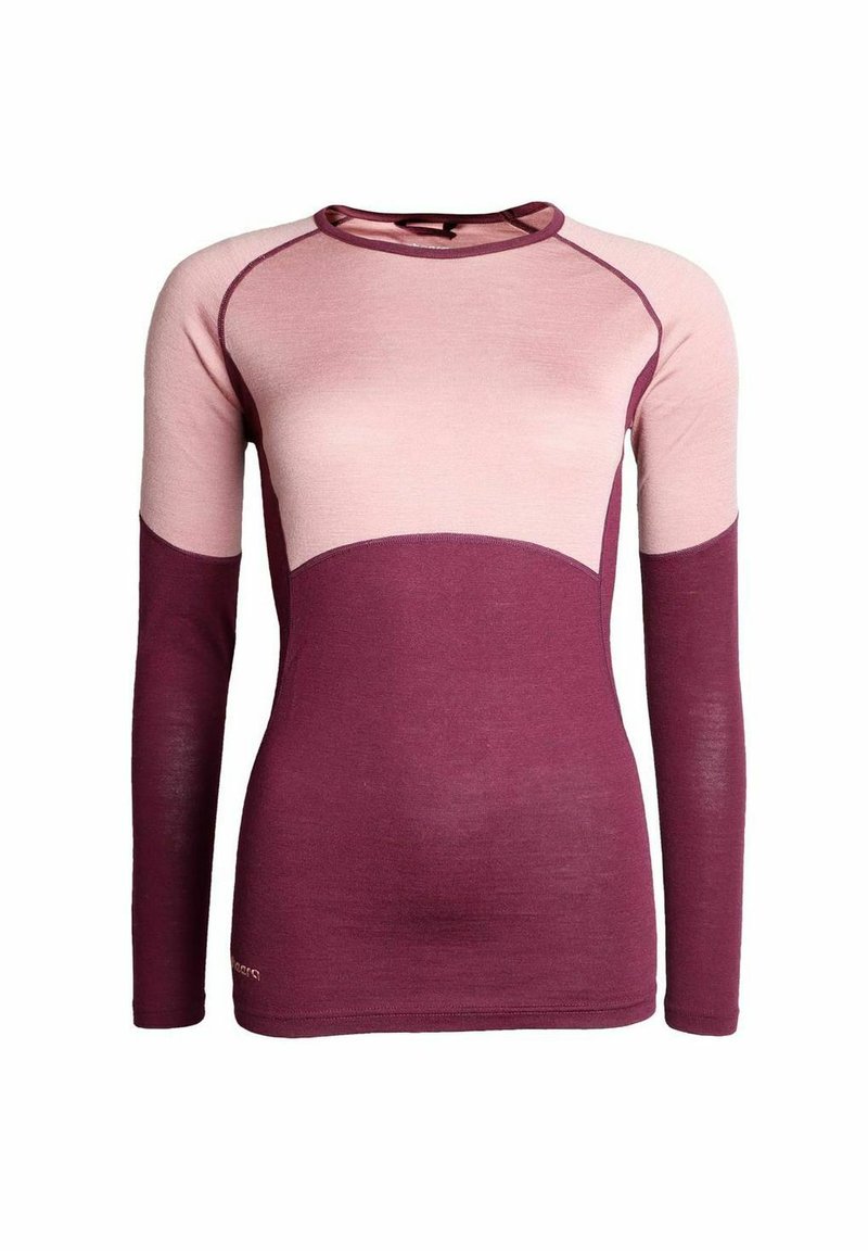 Bagheera MERINO BRISK - Långärmad tröja - dark plum rose
