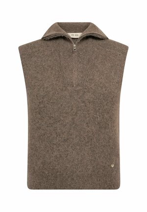 Mos Mosh, MMTHORA HIGHNECK SL KNIT - Strickpullover - brown