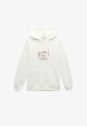 Sweat à capuche - white