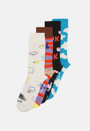 GOOD TIMES 4 PACK UNISEX - Chaussettes - multi