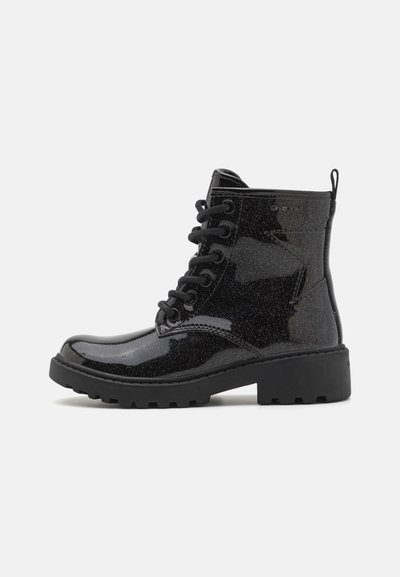CASEY - Bottines à lacets - black