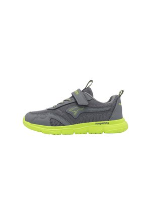 KangaROOS, KANGAROOS KINDER K-ETK ROOZ EV SNEAKER 10497 000 2557 GRAU UNISEX - Sneaker low - steel grey lime oc