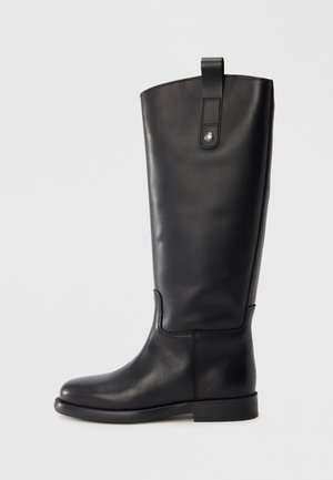 ELINE - Škornji - black