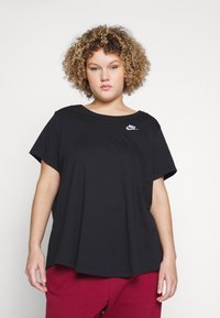 Nike Sportswear CLUB TEE - T-shirt basic - black