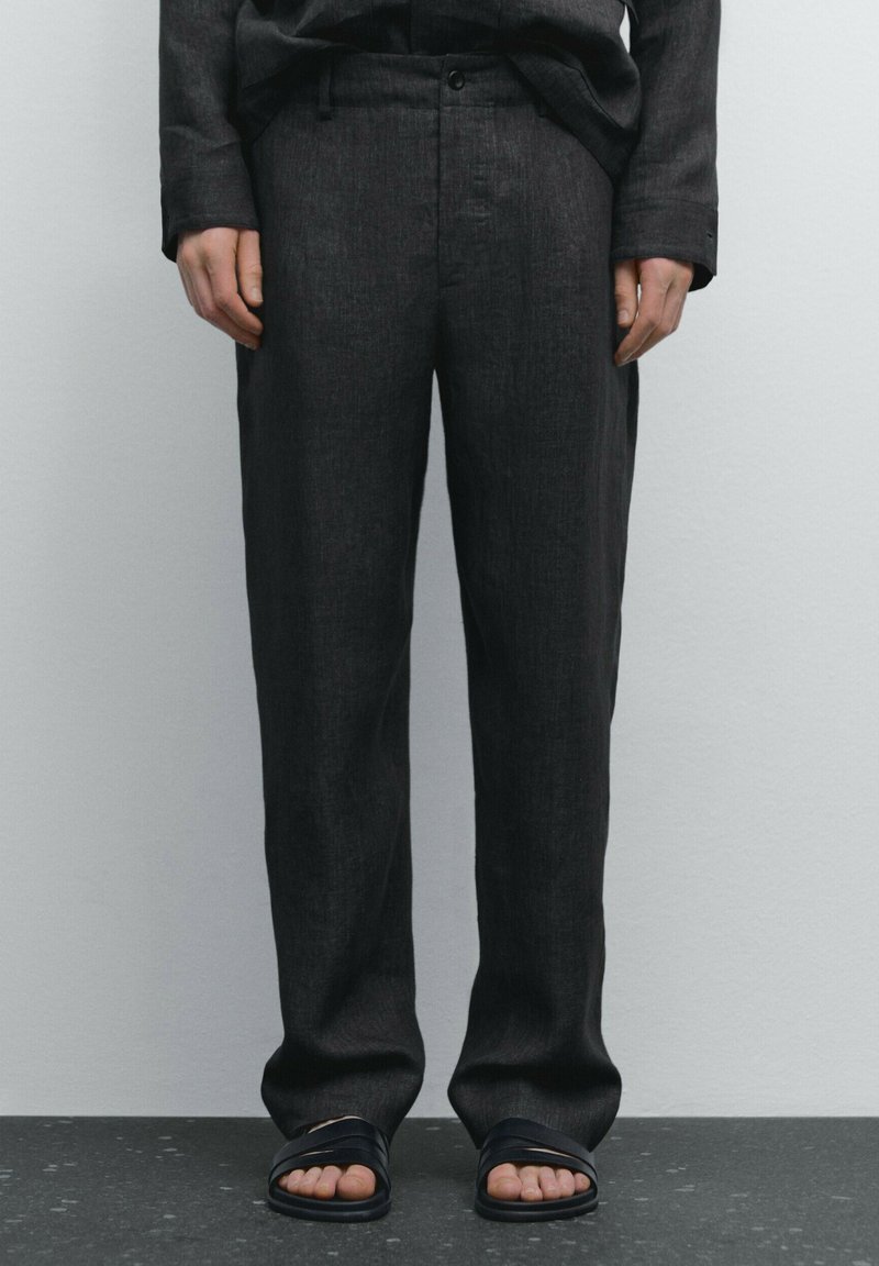 Massimo Dutti - FADED - Trousers - blue, Enlarge