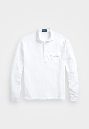 Polo Ralph Lauren LONG SLEEVE - Polo marškinėliai - white