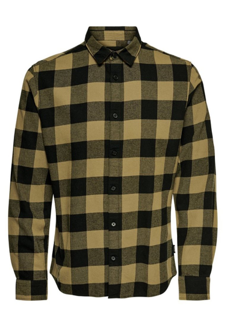 Only & Sons ONSGUDMUND CHECKED SHIRT - Camisa - green