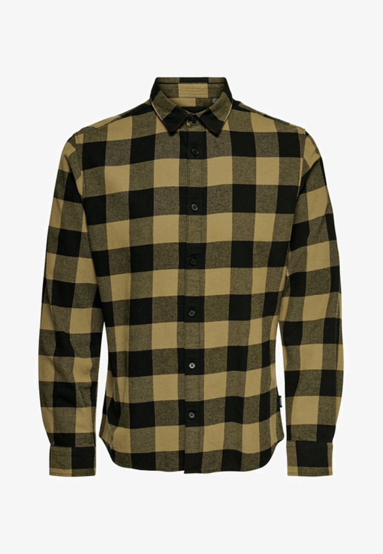 Only & Sons ONSGUDMUND CHECKED SHIRT - Camisa - green