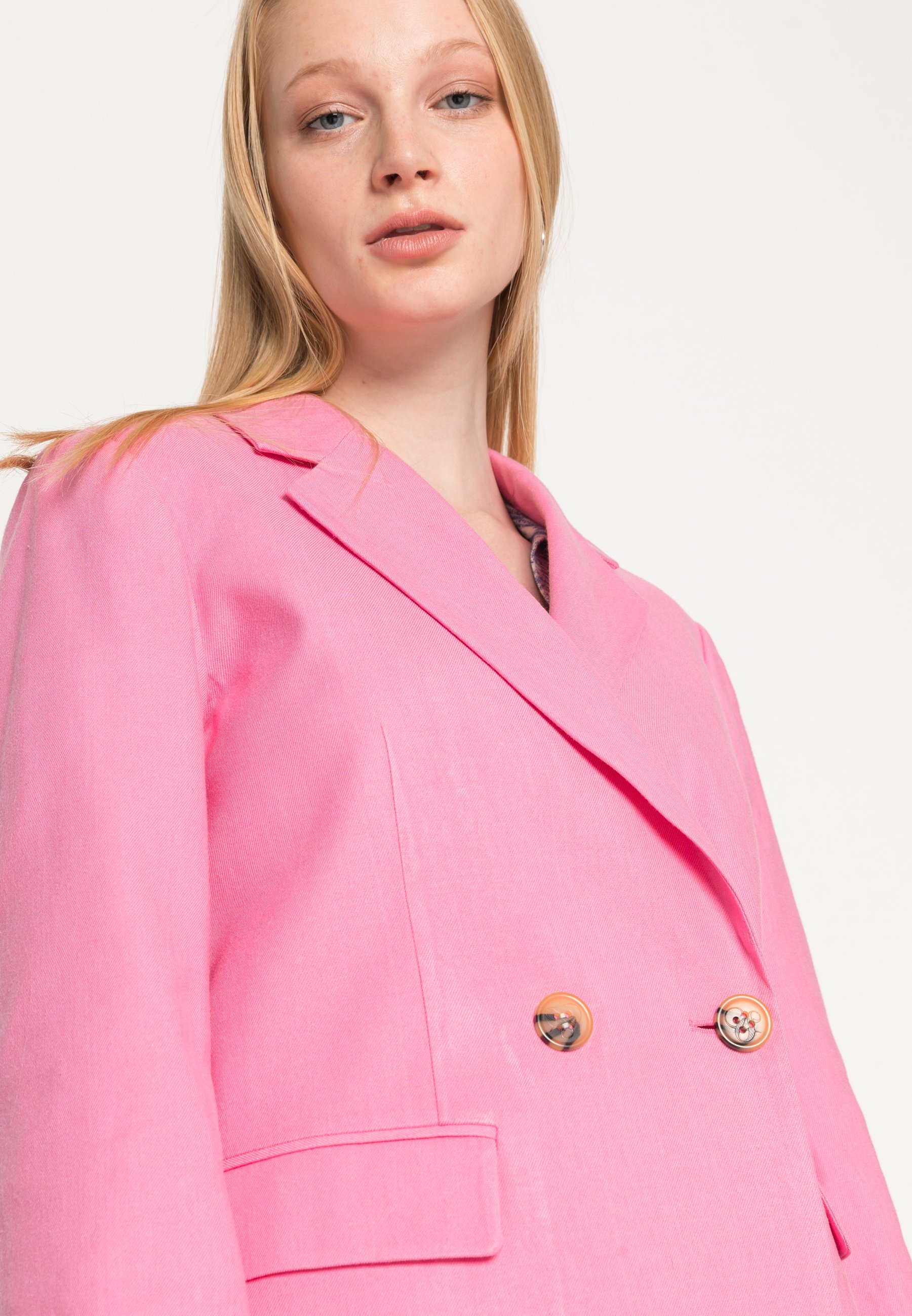 scotch and soda pink coat