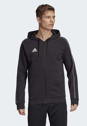 CORE 19 HOODIE - veste en sweat zippée - black