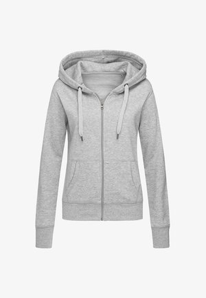 Zip-up sweatshirt - grey heather