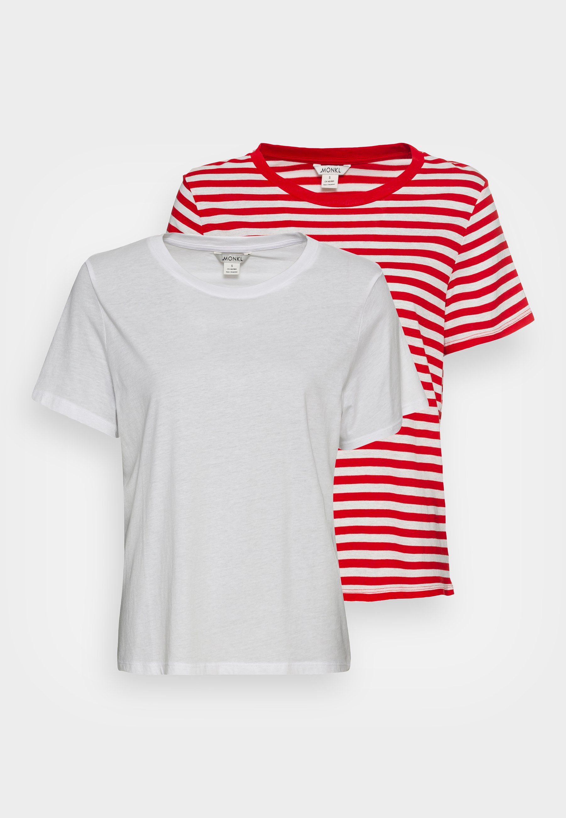 Basic T-shirt - red bright unique red 