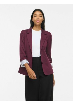 VILA, BLAZER VISAGA JERSEY - Blazer - winetasting1