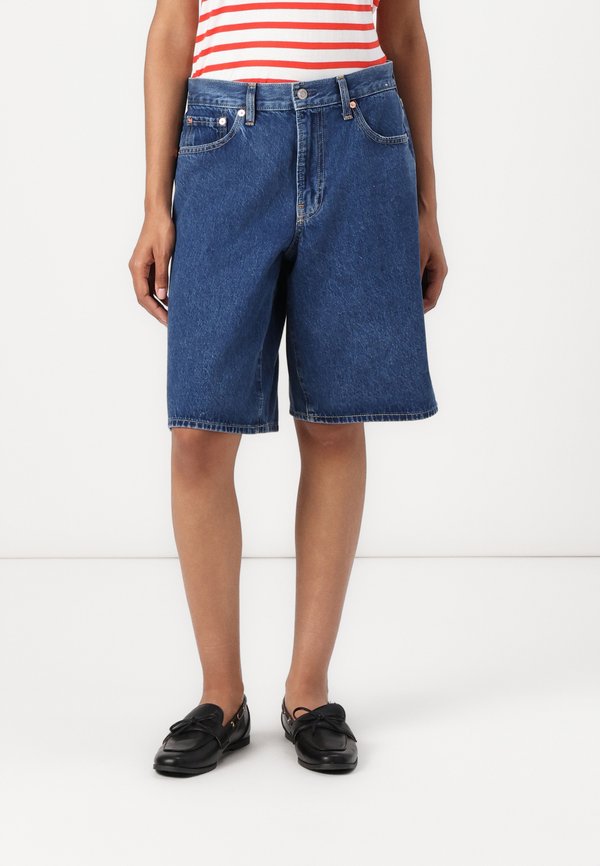 JORT - Denim shorts - medium indigo