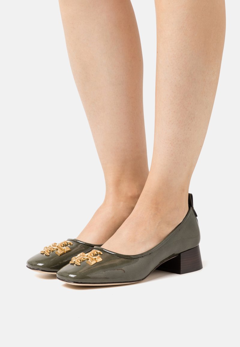 Tory Burch ELEANOR Classic heels moss spongy/khaki Zalando.co.uk