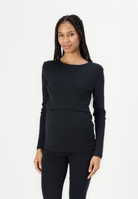 MAMALICIOUS MLIYLA JUNE - Hosszú ujjú felső - black