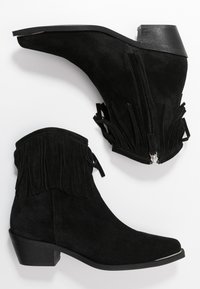 Billi Bi Kovbojské/motorkářské kotníkové boty - black