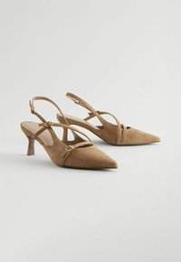 Next FOREVER COMFORT MULTI BUCKLE - REGULAR FIT - Klasické lodičky - mottled brown