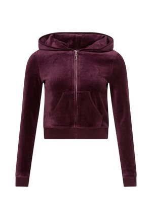 ROBYN - Zip-up sweatshirt - bordeaux
