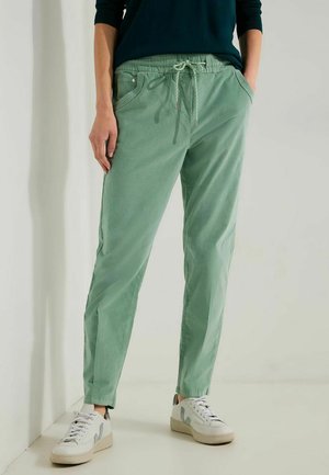 Cecil CASUAL FIT - Trousers - grün