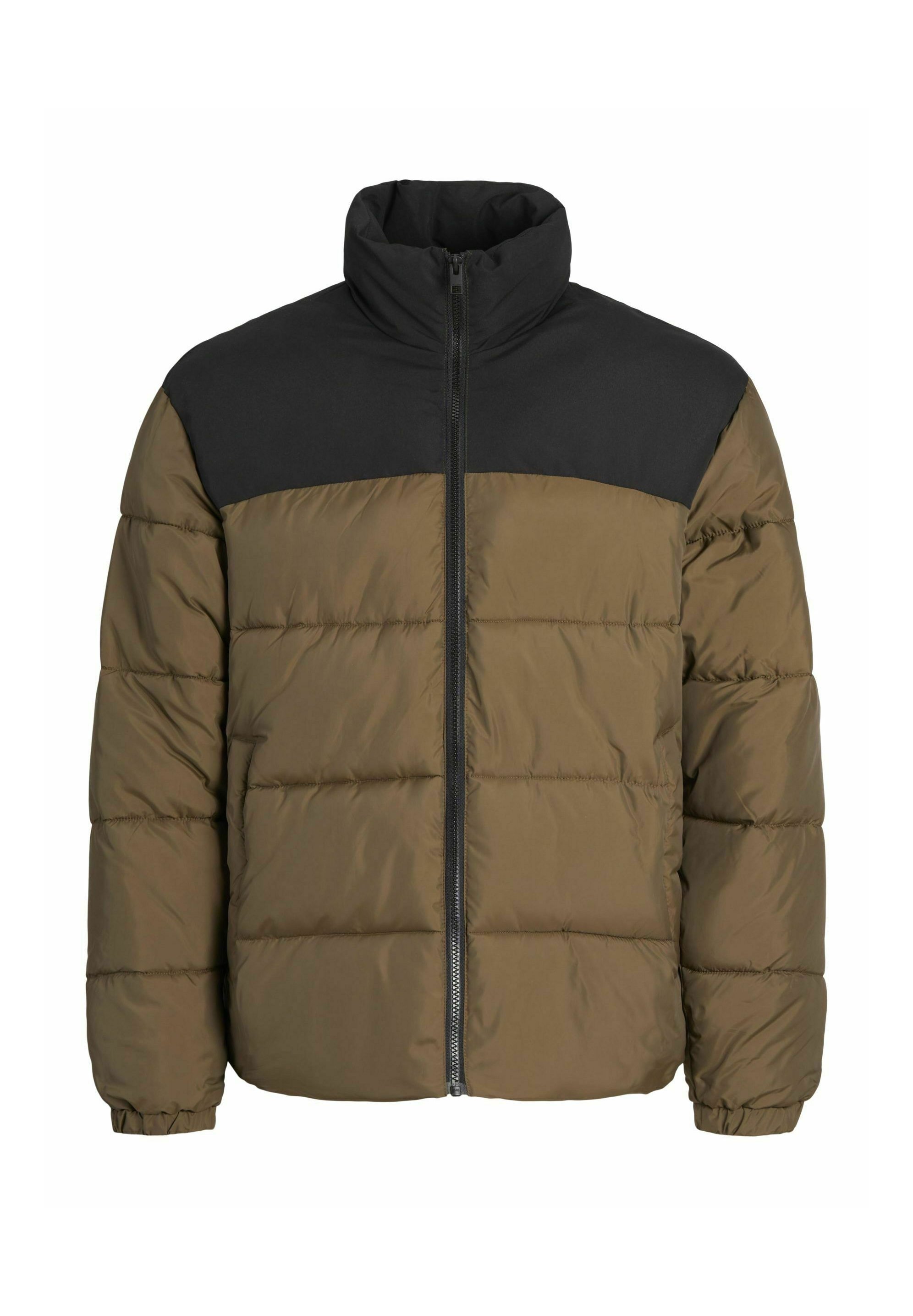 Jack & Jones JJMOON PUFFER - Winter jacket - canteen/light brown