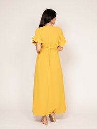 Dona x Lisa IJAZZ - Robe longue - mustard yellow