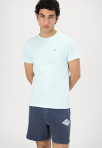 Tommy Jeans SLIM TEE - T-shirt - bas - spring mint