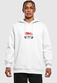 Merchcode NEOMACHI - SAIGAI HOODY V2 - Felpa con cappuccio - white