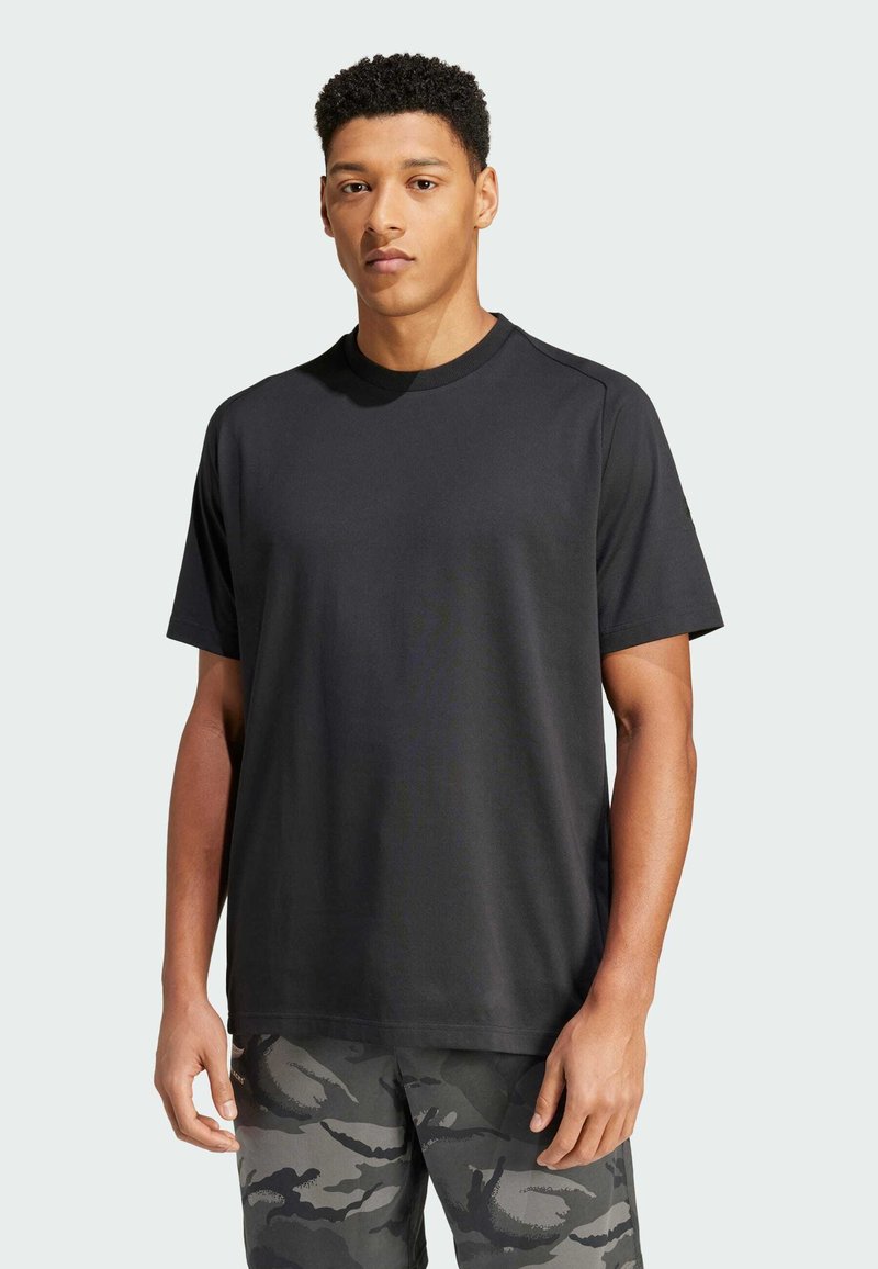 adidas Performance ADIDAS PERFORMANCE ALL BLACKS Z.N.E. TEE - T-shirts print - all black