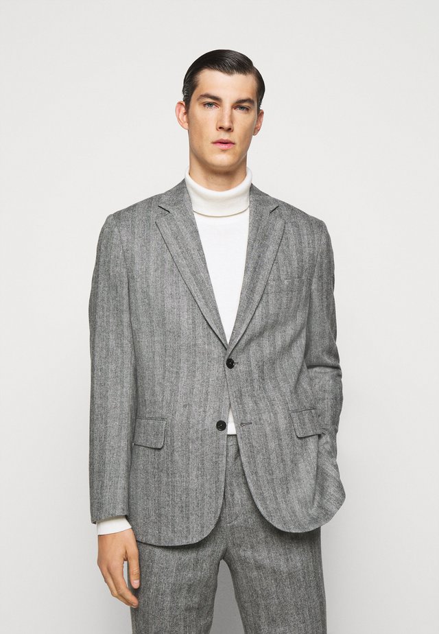 ANTON S HERRINGBONE - Marynarka - black