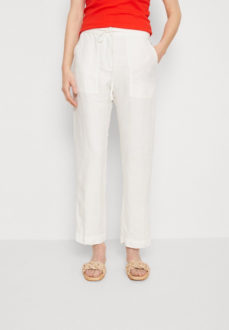 Tommy Hilfiger Tygbyxor - off-white