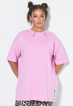 Studio Untold STUDIO UNTOLD LOGO PATCH TEE - Printtipaita - pale pink