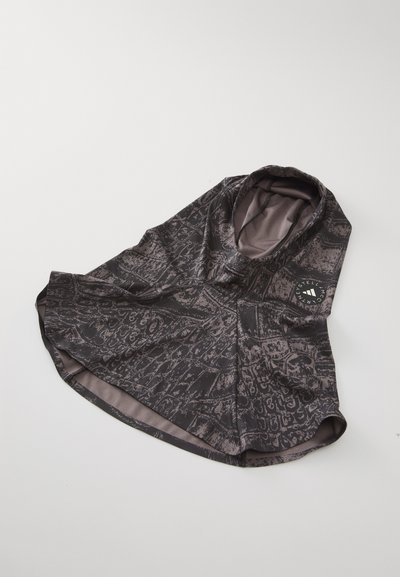 adidas by Stella McCartney ASMC HIJAB  - Kootud müts - charcoal/black